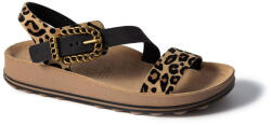 Fantasy Sandals Sandale Anatomice Din Piele Damă Leopardo Velvet S366 (S366)