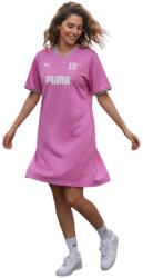 PUMA Rochii De Vară Pentru Femei Mini Sport Rochie Mâneca Scurtă Cu Glugă Fuchsia 691869-74 (691869-74)
