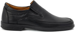 Boxer Pantofi Casual Bărbătești Din Piele Negri 10143-15-011 (10143-15-011)