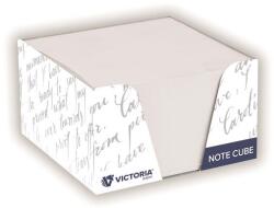 Victoria Tavă cub cu dispenser, 85x85x50 mm, VICTORIA OFFICE