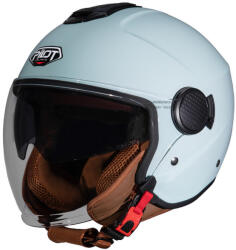 Pilot Fly SV Sea Green Cască Moto Jet ECE 22.06 1300gr cu Sunvisor PIL000KRA172 (PIL000KRA172)