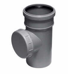Valrom Piesa curatire, polipropilena, pentru scurgere, gri, D 50 x 50 mm (15160405000)