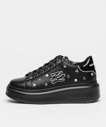 KARL LAGERFELD KL63528 fekete sportcipő, ék sarkú, 37 EU méret