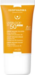 Isis Pharma Mousse cu protectie solara SPF50+ Velvet Uveblock, 40ml, IsisPharma