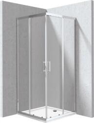 Deante Funkia Evo szögletes zuhanykabin zuhanytálcával 80x80 cm, króm KYCP0088P (KYCP0088P)