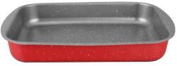 Voltz Tava de copt Oliver Voltz Florence OV51222B30S, 30x22x5, 4 cm, Acoperire marmura, Fara PFOA, Rosu (OV51222B30S)