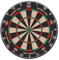 BULL'S Szizál darts tábla Bull's Shark Pro II, vékony pengés drót, Rotate Fix Bracket rögzítő rendszer, tartós konstrukció, professzionális minőség - insportline