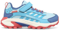 Merrell Încălțăminte outdoor pentru copii Merrell Moab Speed 2 Low A/C Wtrpf Turq/Coral UK 5