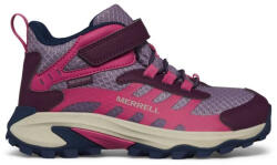 Merrell Încălțăminte outdoor pentru copii Merrell Moab Speed 2 Mid A/C Wtpf Berry UK 4