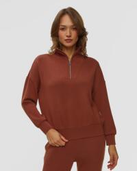 Varley Bluză Maro Pentru Femei Varley Hawley Half Zip Sweat - sportofino - 515,00 RON