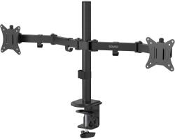 SAVIO Monitora stiprinājums Savio 17" - 32" Dual monitor desk mount 5901986049838 UM-03 (5901986049838) (UM-03)
