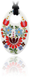  ZEMA kalocsai tulipánfa porcelán medál 9409-2692
