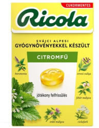 Ricola Lemon Mint Gyógynöv Cment Cuk 40g - doktorpatika