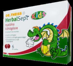 DR THEISS Herbal Sept Kids Nyalóka Köhögésre 6 Darabos - doktorpatika