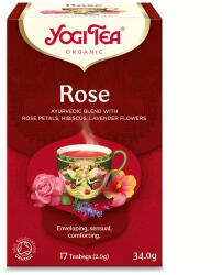 YOGI TEA Bio Rózsa 17x - doktorpatika