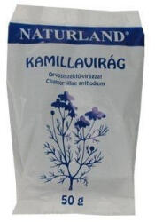 Naturland kamillavirágzat tea tasakos 50 gr - doktorpatika