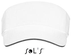 SOL'S Ace - unisex napellenző (so01196wh-bl-u)
