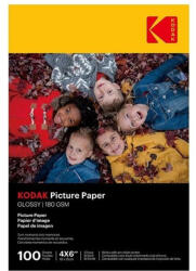 Kodak Fine Art 180g 10x15 100db Fényes Fotópapír (KO-9891161) - tintasziget