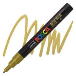 uni Posca PC-3M dekormarker, arany (gold) (TUPC3MA)