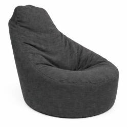 LazyBag XL Gamer Babzsákfotel - Sötétszürke