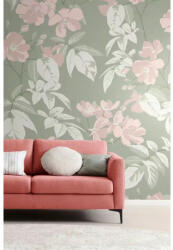  TF00366839 virágmintás zöld tapétaposzter (265x300cm)