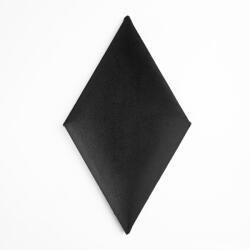  DIAMOND_XL bársony rombusz falpanel - 2219 fekete
