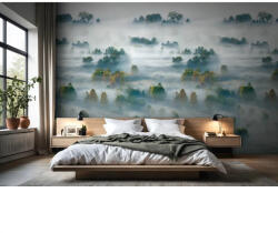  TF30096467 erdőmintás szürke tapétaposzter (159x270cm)
