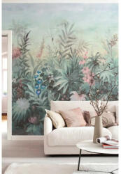  TF00366716 virágmintás zöld tapétaposzter (265x300cm)