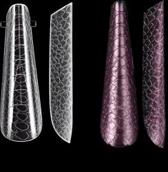 Everin Tipsuri Migdala Ruseasca Full 3D Snake Skin Everin - 120 Buc (SNS-MR)