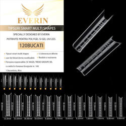 Everin Tipsuri Smart Reutilizabile Multi Shapes - 120 Buc | Everin (TIPS-MS)