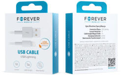 Forever USB-Lightning kábel 1, 0 m 1A fehér (156629)