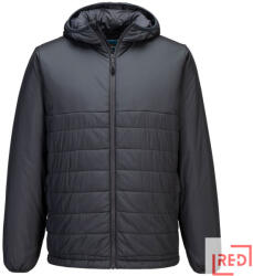 Portwest Hooded Insulated Baffle Jacket (S608MGRXXL)