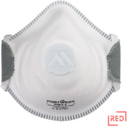 Portwest Formázott FFP3 szelepes maszk (Pk10) (P311WHR)