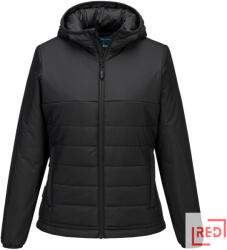 Portwest Women's Hooded Baffle Jacket (S613BKRM)