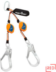Portwest 2.5m Self Retract Lifeline 140 (FP81BKO) - redmarket