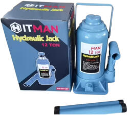 HITMAN hydraulic bottle jack, 12 tonna, max. 457 mm emelési magasság, HT-20312T