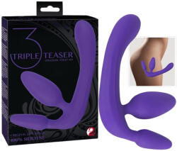 You2Toys Tripla, felcsatolható dildó tartópánt nélkül (lila)
