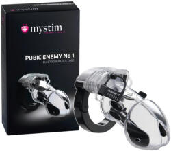 mystim Pubic Enemy No 1 - elektro pénisz ketrec