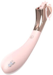 Sex HD - akkus, vízálló vibrátor és ingerkerék (pink) - sexonymous