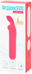 Happy Rabbit Bullet - akkus, nyuszis rúdvibrátor (pink) - sexonymous