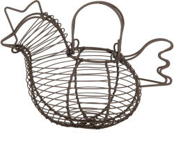 Clayre & Eef Cos metal maro Gaina 23x14x17 cm (6Y5702deco)