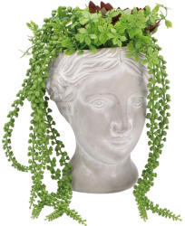 AdTrend Vaza cu plante artificiale verzi 18 x 18 x 32 cm (107028A)