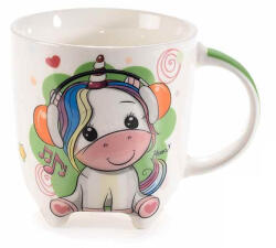 Decorer Cana portelan Unicorn Kids 9x9.5 cm, 350 ml (A72.11.81C)