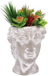 AdTrend Vaza cu plante artificiale multicolore 18 x 18 x 32 cm (107028B)