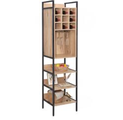 Mobikon Raft tip bar DTD laminat fier Vinpo 44x40x180 cm (0000415218) Raft