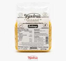  Gluténmentes Tarhonya 500gr. - Szendrei Száraztészta