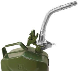 AVEX Palnie metalica detasabila pentru canistrele de 5L, 10L si 20L, fabricata din otel cu racord flexibil (GCM004)