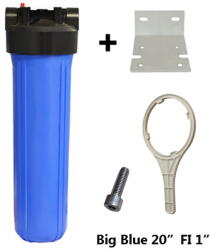 AquaPur - Valrom Carcasa filtru apa BB Big Blue 20 cu suport suruburi si cheie Aquapur Valhoh Valrom (87144010220)