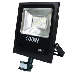 FTS LED Reflektor Prémium 100W Mozgásérzékelővel - hangfenyshop