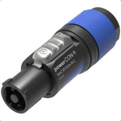 Neutrik NAC3FXXA-W-L powerCON lengő hálózati bemenet, kék, 10-16 mm átmérőjű kábelhez - hangfenyshop